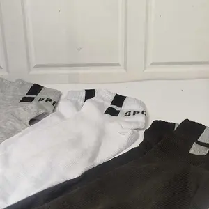 3 Pasang Kaos kaki Olahraga Tebal Pendek 3/4 Dibawah Betis New Sport