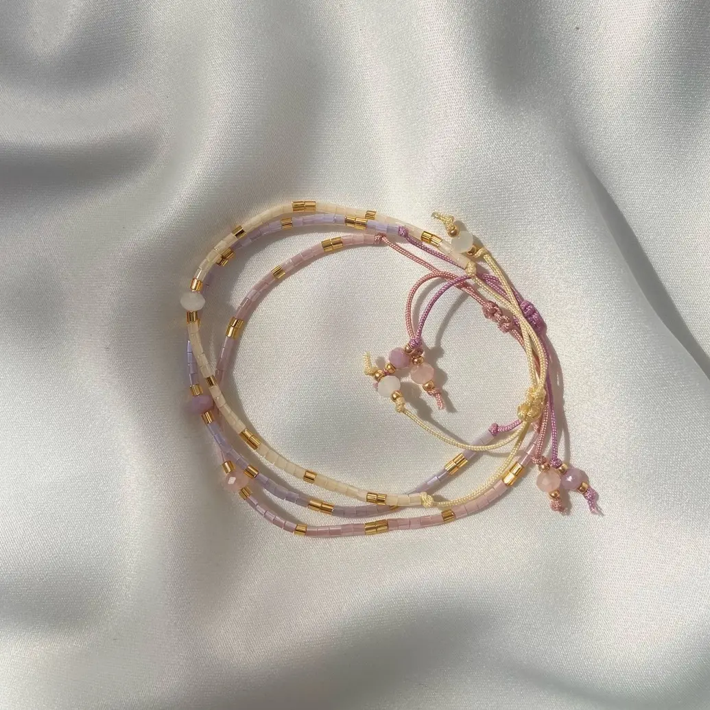LUDIC. EMILEE bracelet gelang serut manik simple
