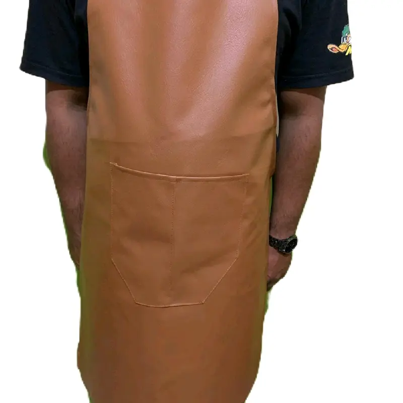 celemek standar-bahan oskar waterproof anti air-celemek masak polos-apron murah-kulit sintetis 1