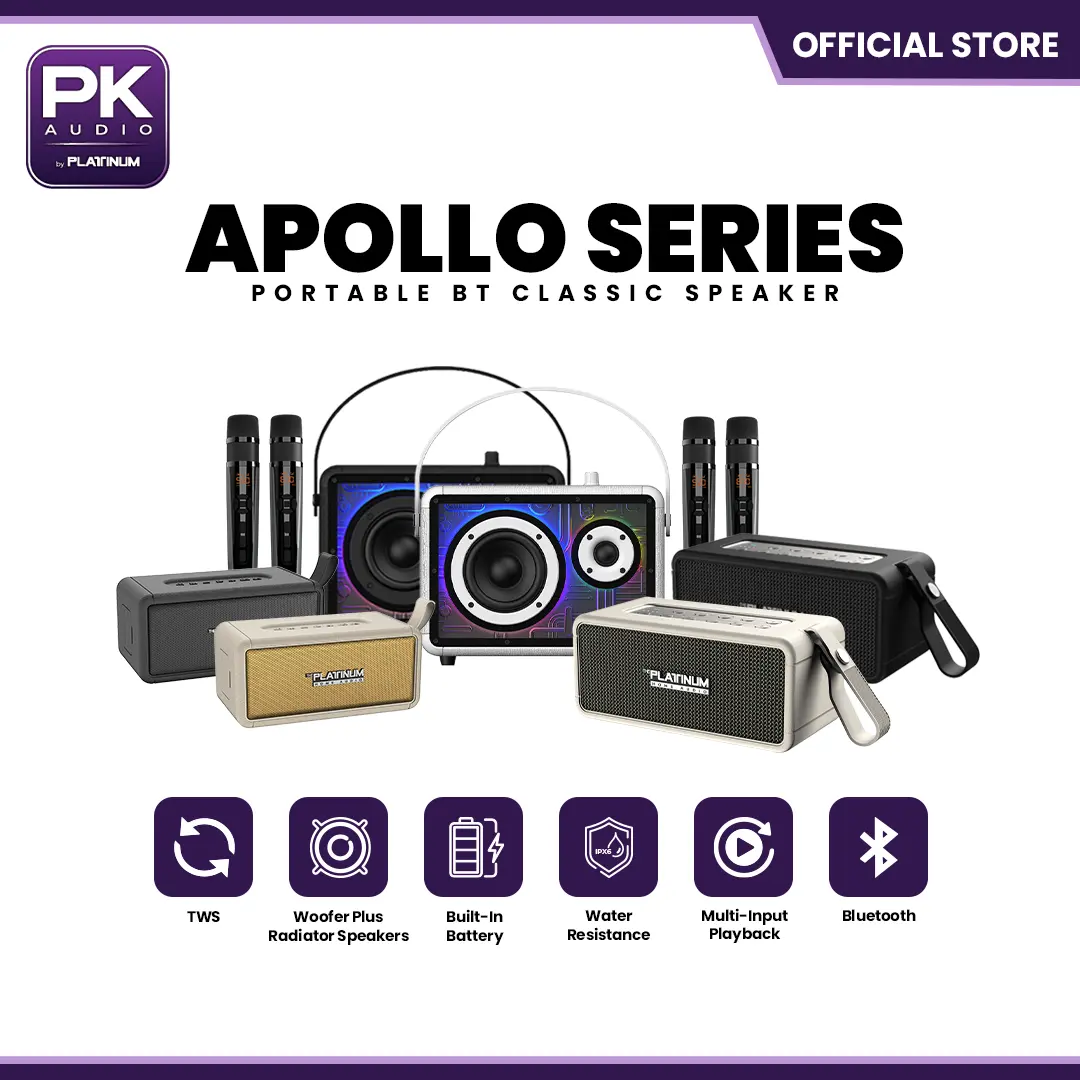 PK Audio Apollo Series Portable Bluetooth Speaker - TikTok Shop Philippines