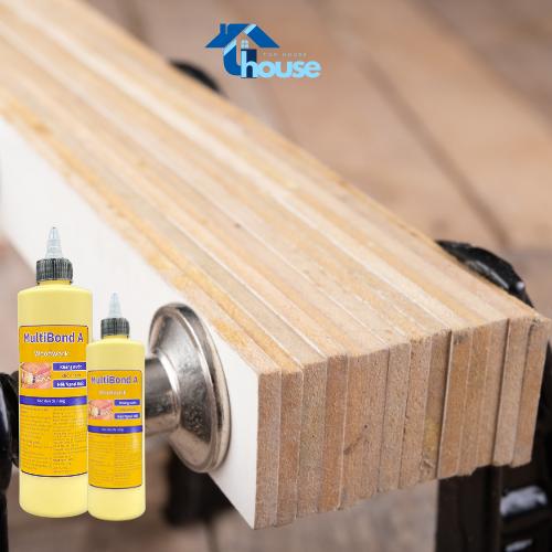 Keo sữa dán gỗ Tophouse Multibond A siêu dính, keo dán đa năng, nhanh khô, kháng nước, dán chuyên dụng cho các loại gỗ 6