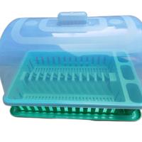 Gambar Rak Piring Nikita + Tutup Soft Panda Star - Rak Piring Plastik -RD dari Ratu dapur_NEW Kota Surabaya 2 Tokopedia