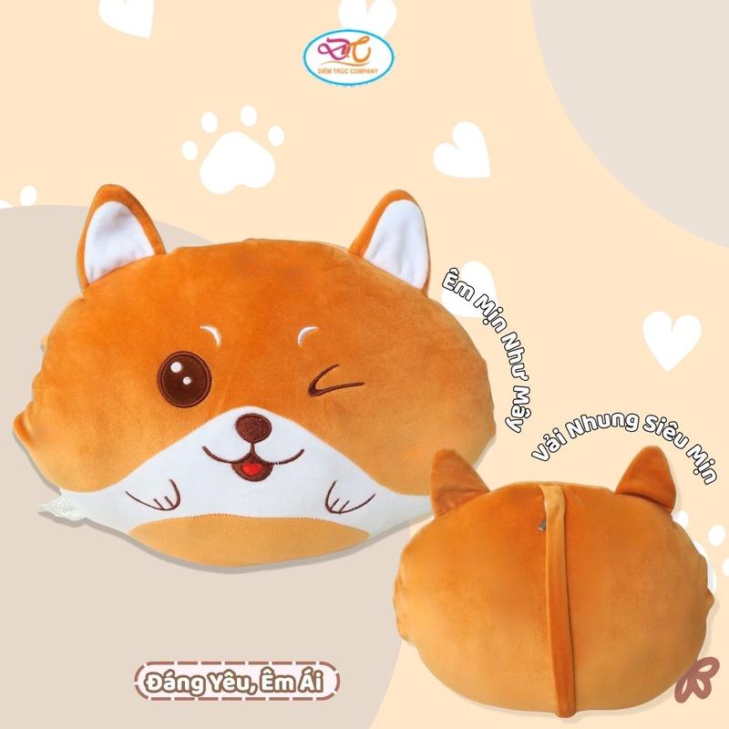 Gối Mền Hình Thú Nhiều Loại -Kích Thước 35CM -Mền 80x120cm - Thú Nhồi Bông, Thú Bông -DIỄM TRÚC STORE