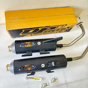 Knalpot MONCONG SHIJIRO DP_SPEED EXHAUST Fullsiatem motor beat scoopy vario mio nmax aerox pcx  dll