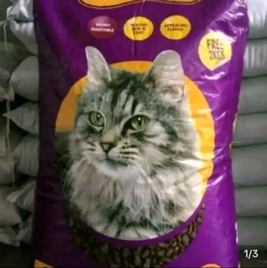 Makanan kucing bolt ikan 1kg murah dan hemat