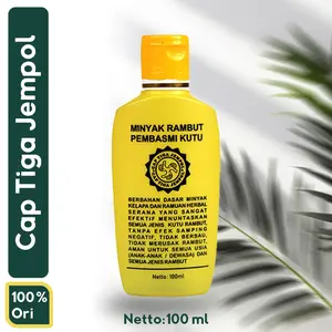 Minyak Obat Kutu & Telur Rambut | Solusi Alami, Ampuh & Aman untuk Anak & Dewasa | Haircare Ketombe