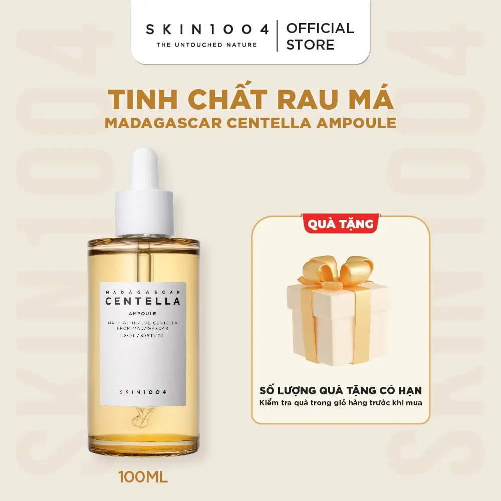 Tinh chấ́t rau má dịu da phục hồi SKIN1004 Madagascar Centella Ampoule 100ml