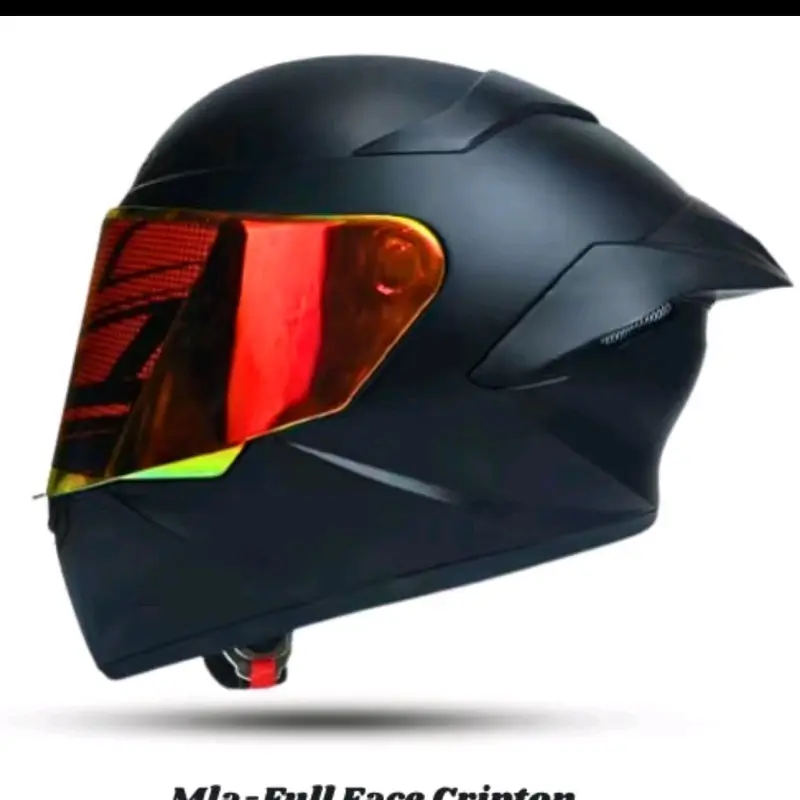 KACA VISOR IRIDIUM TT COURSE JITSU AIR 1  KBR MLA TTC JS FULL FACE Motorcycle Red 4