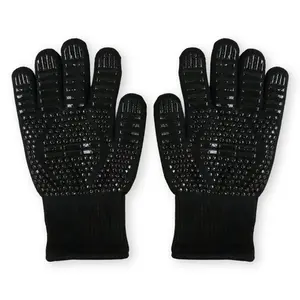 Weibolshout Sarung Tangan Anti Pisau dan Panas Heat Resistant Oven - W43 Terlaris Silikon