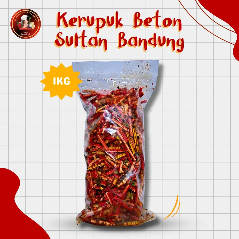 KERUPUK BETON SULTAN BANDUNG - 1KG 0
