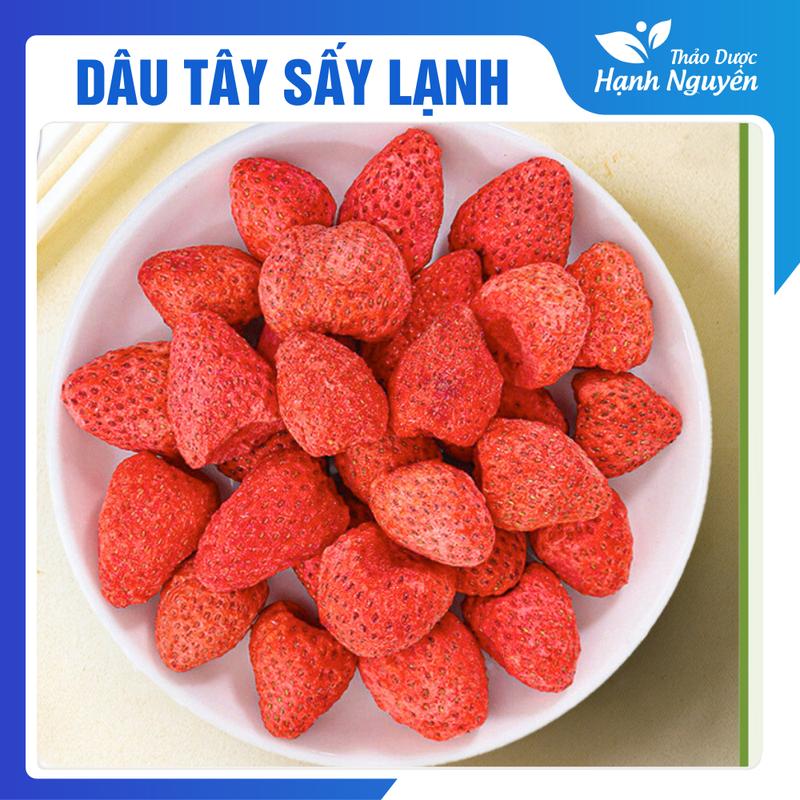  Dâu tây sấy lạnh 100g và tổng hợp 20 loại trái cây hoa quả sấy khô tự chọn 