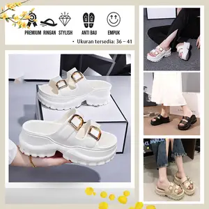 Sunlight - Sandal Wanita 2025 • Tebal 6cm • EVA Super Empuk • Anti Bau & Anti Selip