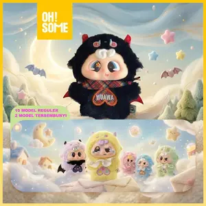 OHSOME - Pippy Little Demon Series Plush Bag Charm Blind Box (1/10) - Mystery Box Keychain dan Bag Charm Boneka Lucu