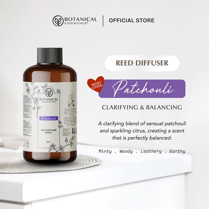Gambar Botanical Essentials - Reed Diffuser Refill  500ml - Patchouli dari Botanical Essentials Kota Administrasi Jakarta Timur 4 Tokopedia