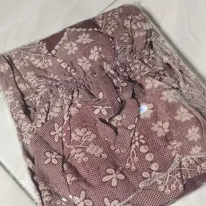 DRESS FUJI ANGGUN Rayon Premium Busui Resleting Bumil Wanita Motif Kekinian