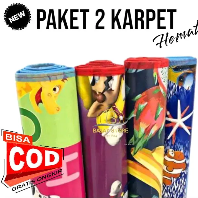 PROMO Karpet Dapet 2 / Karpet 135x120 /Karpet Lantai karakter