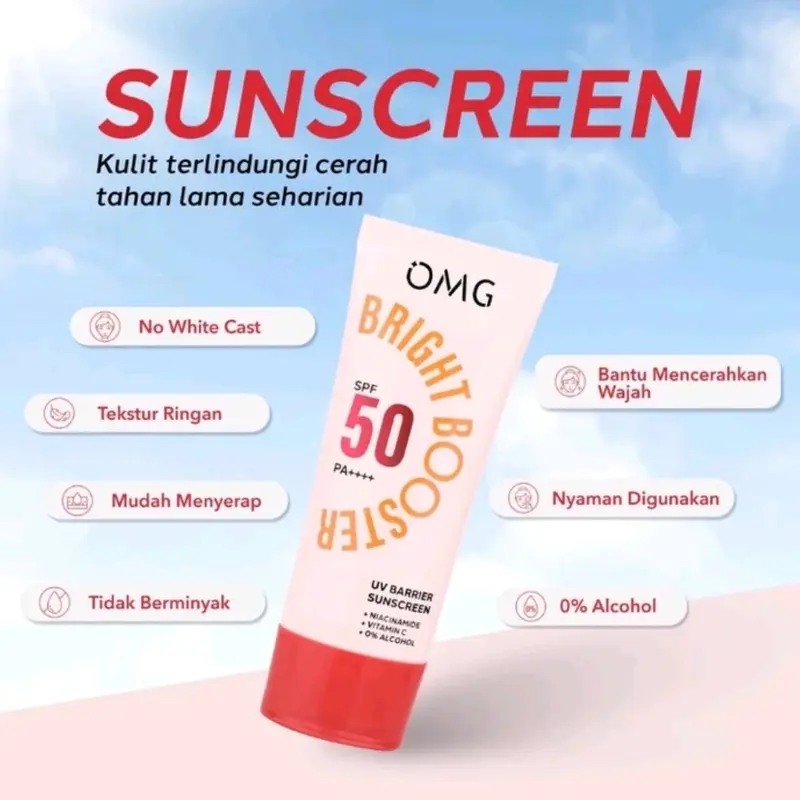 OMG OH MY GLOW UV BARRIER SUNSCREEN SPF 25 ML 0