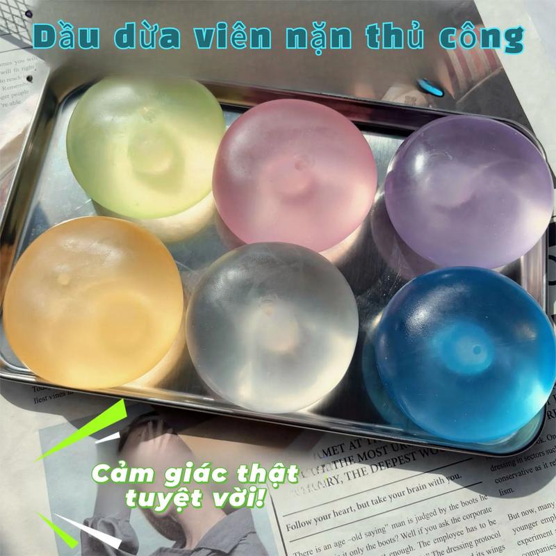 Stress Ball Mềm Dẻo Dạng Vaseline - Đồ Chơi Giúp Giảm Căng Thẳng Hình Bóng Nước, Chất Gel Mềm Dẻo, Phù Hợp Xả Stress