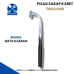 Pisau Sadap Karet Baja Paku Rel / Pisau Deras Karet untuk Penyadapan Karet