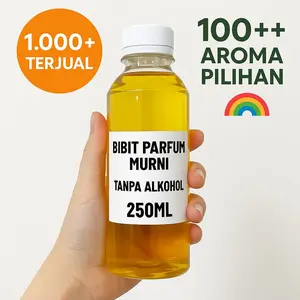 Bibit Parfum Murni 250ML Non Alkohol | Isi Banyak | 100+ Aroma Viral