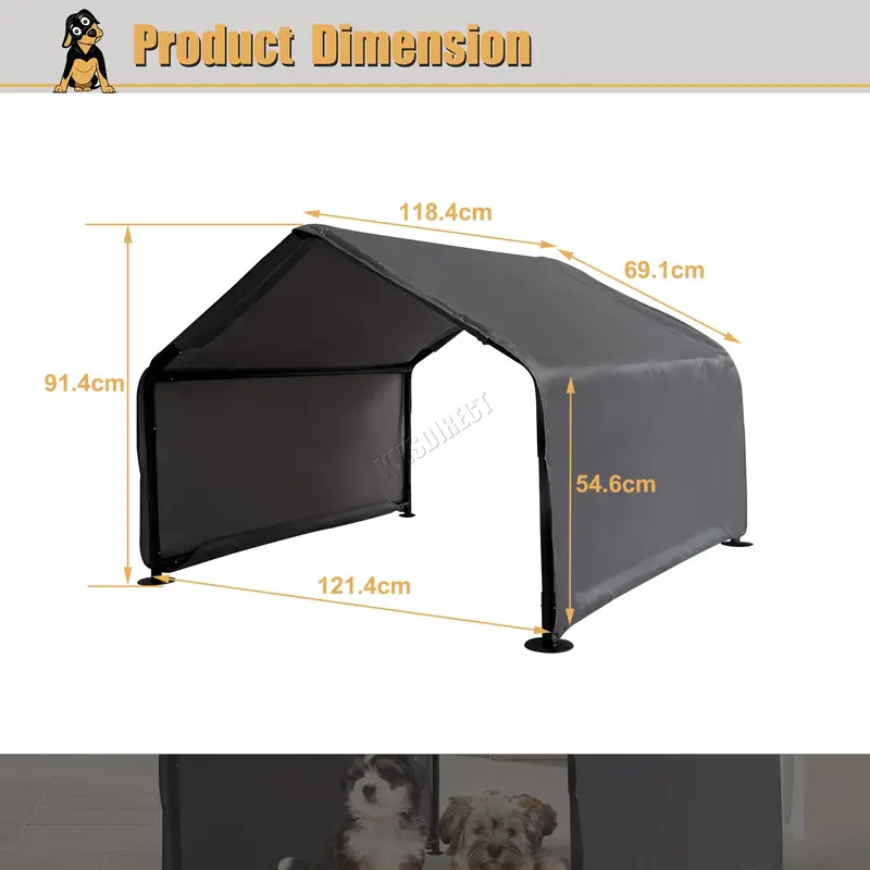 FoxHunter Pet Tent Dog Sun Shade Shelter Outdoor Park UV Resistant Waterproof 0