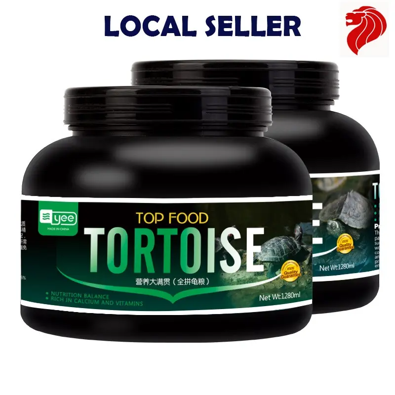 YEE Turtle Food High Calcium Terrapin Food for Tortoise and Turtles
