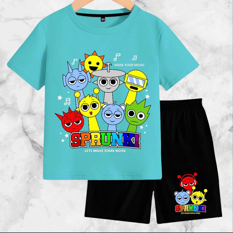 Product Introduction of Setelan Anak-Anak Sprunki Incredibox Gambar Tujuh - Fashion Anak-Anak Kids 67