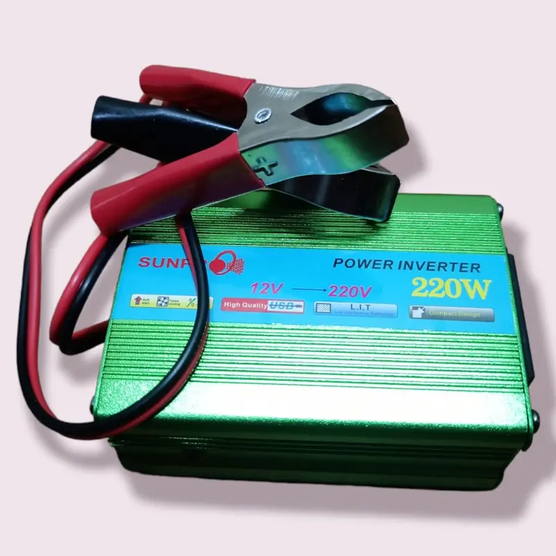 Power Inverter SUNPRO 220W DC 12V TO AC 220V HIGH QUALITY / Original / Termurah 4