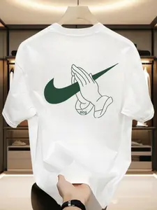 Baju Kaos Distro Pria keren Retro Oversize t shirt Kaos Hitam Pria 100% apumrampdb