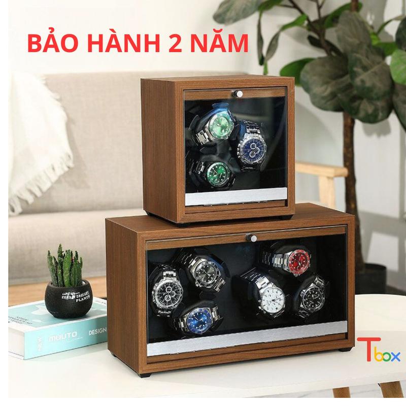 { BẢO HÀNH 2 NĂM } Tủ lên cót Đồng hồ cơ mẫu mới - Tủ duy trì cót cho đồng hồ cơ