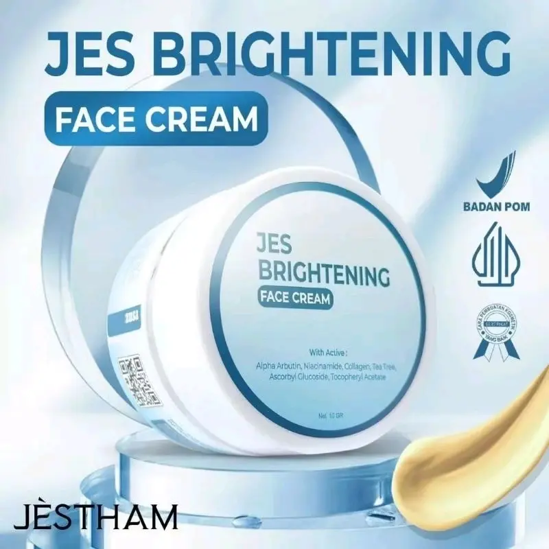 Jestham Face Cream Jes Brightening SPF 30 BPOM Mencerahkan
