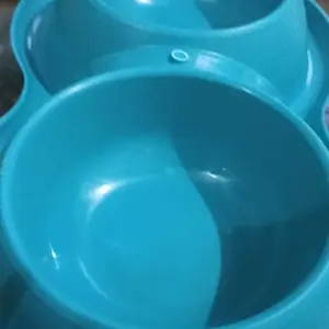 Tempat wadah makanan kucing double anti semut