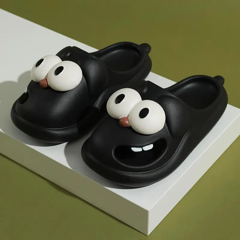 Sendal Selop Wanita Dewasa Sendal Selop Sendal Karet Wanita Karakter Anti Slip，Sandal untuk pasangan 5