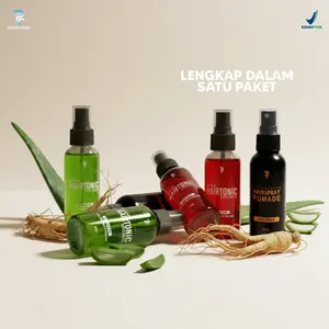 BUNDLING 4 SPESIAL HAIRTONIC ALOEVERA+HAIRTONIC GINGSENG GRATIS POMADE CAIR VITAMIN DAN MERAWAT AKAR RAMBUT SUPAYA TUMBUH LEBIH CEPAT DAN KUAT Perawatan
