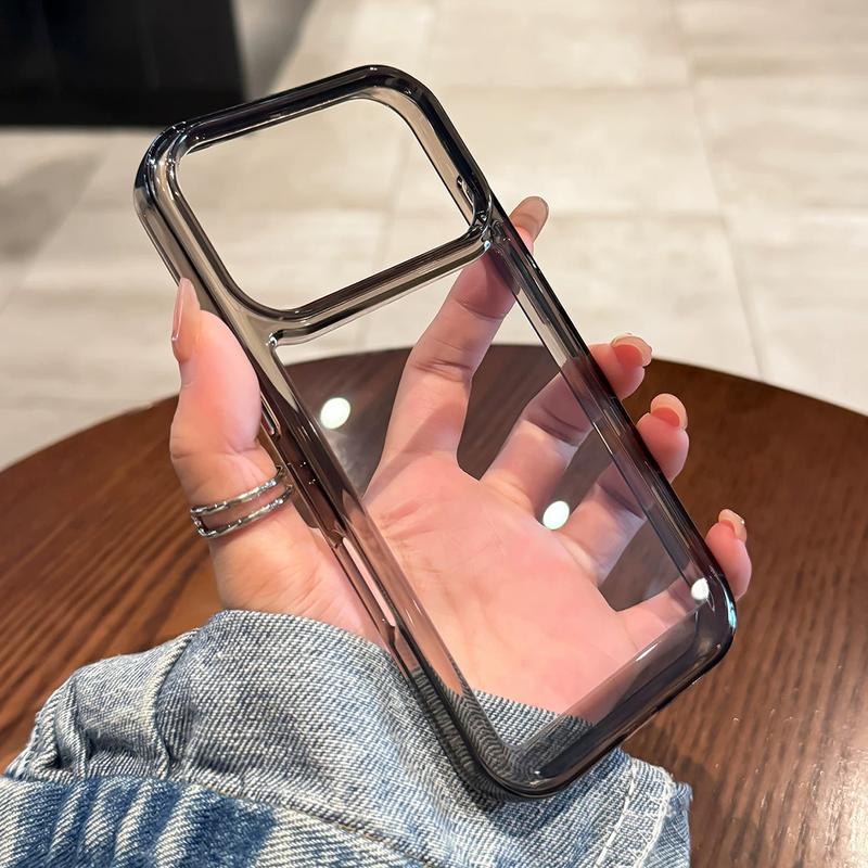 Ốp lưng iPhone trong suốt chống bẩn cao cấp, chống sốc, không bám vân tay, đơn giản dễ nhìn, phù hợp học sinh và dân văn phòng, bảo vệ cho các mẫu 11/12/13/14/15/16/Xr/Xs/7P/17/X/17 Ari Pro/Pro Max/Puls và camera