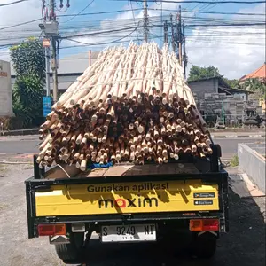 Kayu Galam Kalimantan Ampelas Halus 4m x 4cm Kuat Outdoor Indoor Tahan Panas Hujan Anti Rayap Harga 28.000 COD Bali Siap Kirim Luar Pulau Melayani Pemasangan
