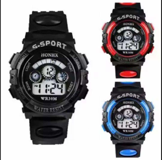 Jam Tangan Rubber S-Sport 1790 Honhx Geneva Digital Terlaris Sport Harga Grosir S-1790 JF038 A233