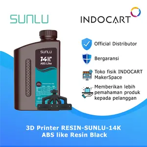 3D Printer RESIN SUNLU 14K ABS Like Excellent Toughness Tensile Strength with Ultra-High Precision 1Kg