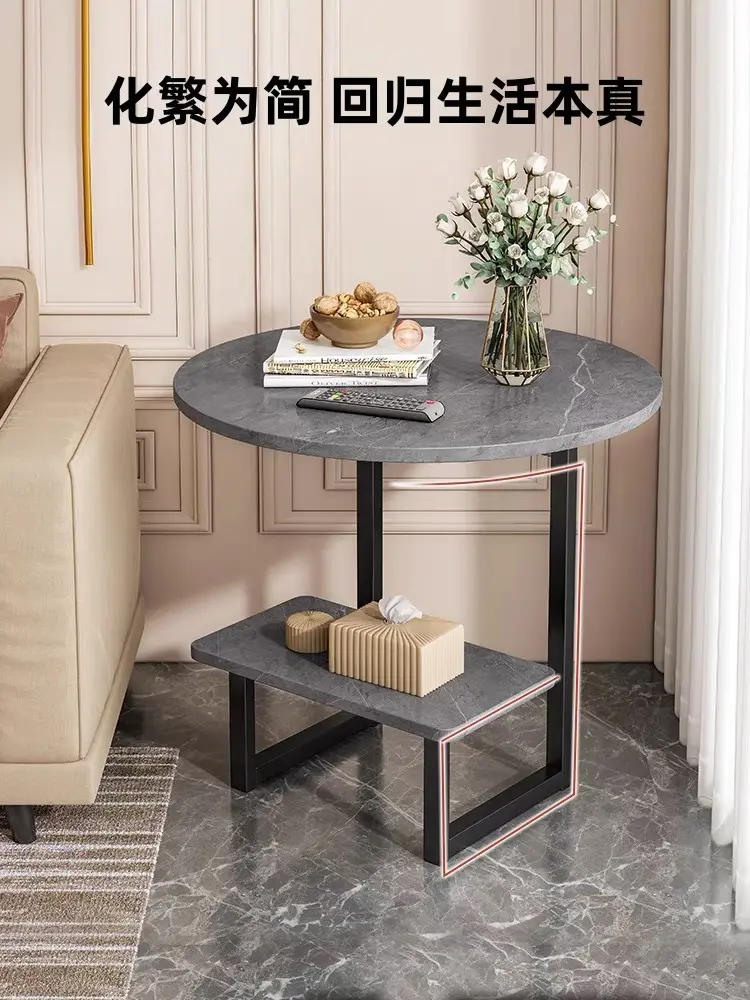 【Malaysia Stock】Luxurious And Trendy Tea Table For Modern Homes Sleek And Minimalist Coffee Table For Stylish Living Rooms Wood Furniture