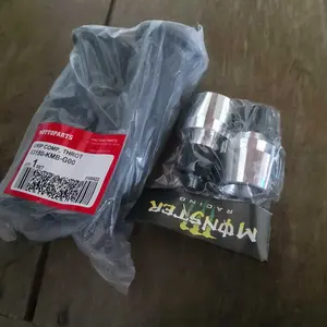 Handfat Handgrip Sarung Gas Original Honda Model PCX Vario Beat Scoopy Genio Mio Fino DLL dengan Jalu Stang Chrome - Motorcycle Sepeda