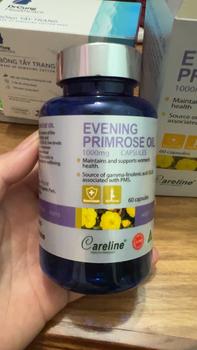 Product Review of ID1 CARELINE EVENING PRIMROSE OIL TINH DẦU HOA ANH THẢO dành cho người lớn 1000mg Lọ 60 Viên from T** t** 0