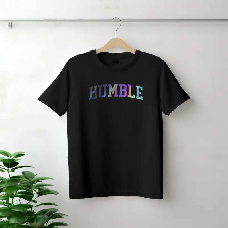 Kaos Distro HUMBLE REFLEKTIF RAINBOW HUMBEL Tshirt Distro Unisex Pria Wanita Cotton Combed 24s DTF Nyaman Keren Gratis Ganci & Sticker [TERSEDIA UKURAN BIG SIZE] 2