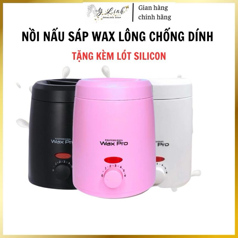 Nồi nấu sáp WAX PRO MINI chống dính, lồng nồi chống dính, thiết kế nhỏ gọn (Kèm lót silicon) 0