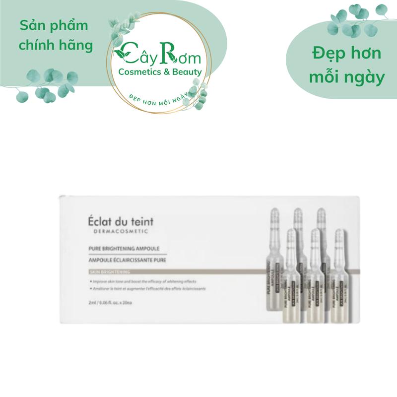 Tế bào gốc tinh Chất Dưỡng Trắng Mờ Sắc Tố ECLAT DU TEINT Pure Brightening Ampoule 2ml x 20 ống