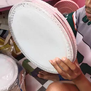 Lampu Plafon Kristal Dua Lapisa 36/48W Dapat Diredupkan Lampu Ruang Tamu 3 Warna Lampu Hias led gantung