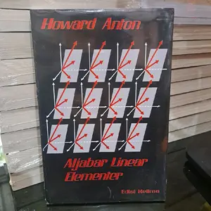 Aljabar Linear Elementer Edisi Kelima Howard Anton