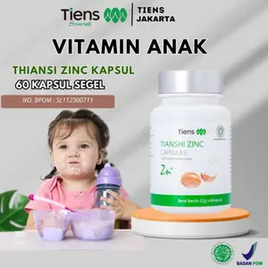 Tiens Zinc Capsules - Tianshi Zinc Kapsul - Suplementasi Zinc untuk  Anak dan dewasa