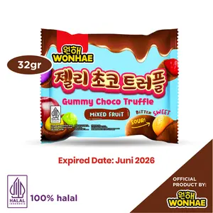 [NED] Wonhae Gummy Choco Truffle Mixed Fruit 32gr by Mujigae Official Store