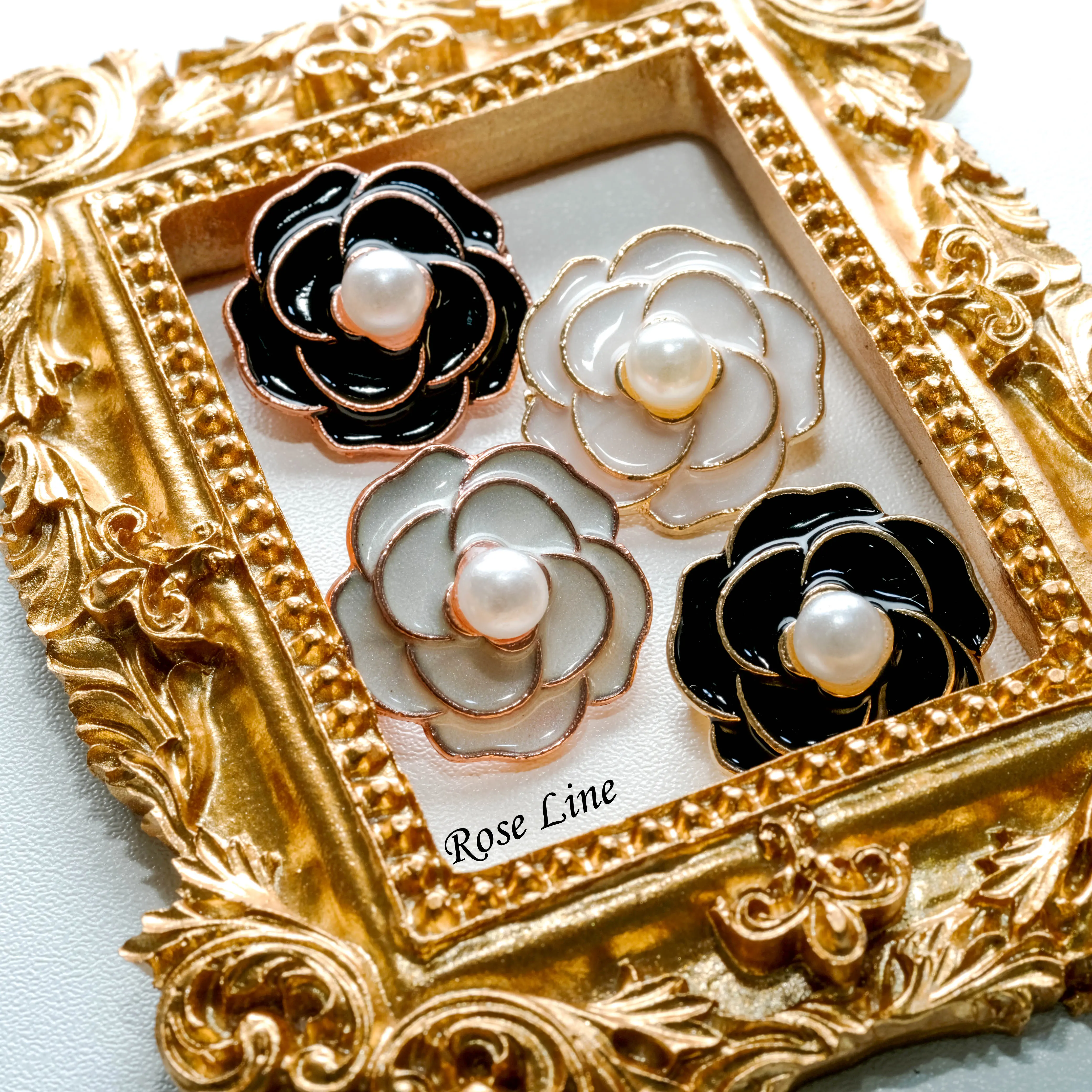 Fleur d'Amour – Bros Dagu Bunga Mutiara Elegan | Rose Line Official