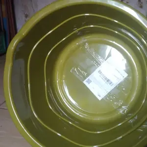 Bak Air Pasific Jumbo 20 & 45 Liter Jolang Baskom Mandi Plastik Tebal Pacific Hijau Abu Maroon Penyimpanan Murah Besar